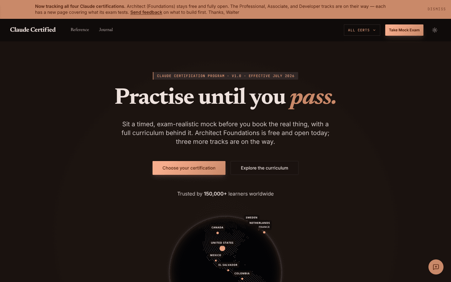 claudecertificationguide.com screenshot