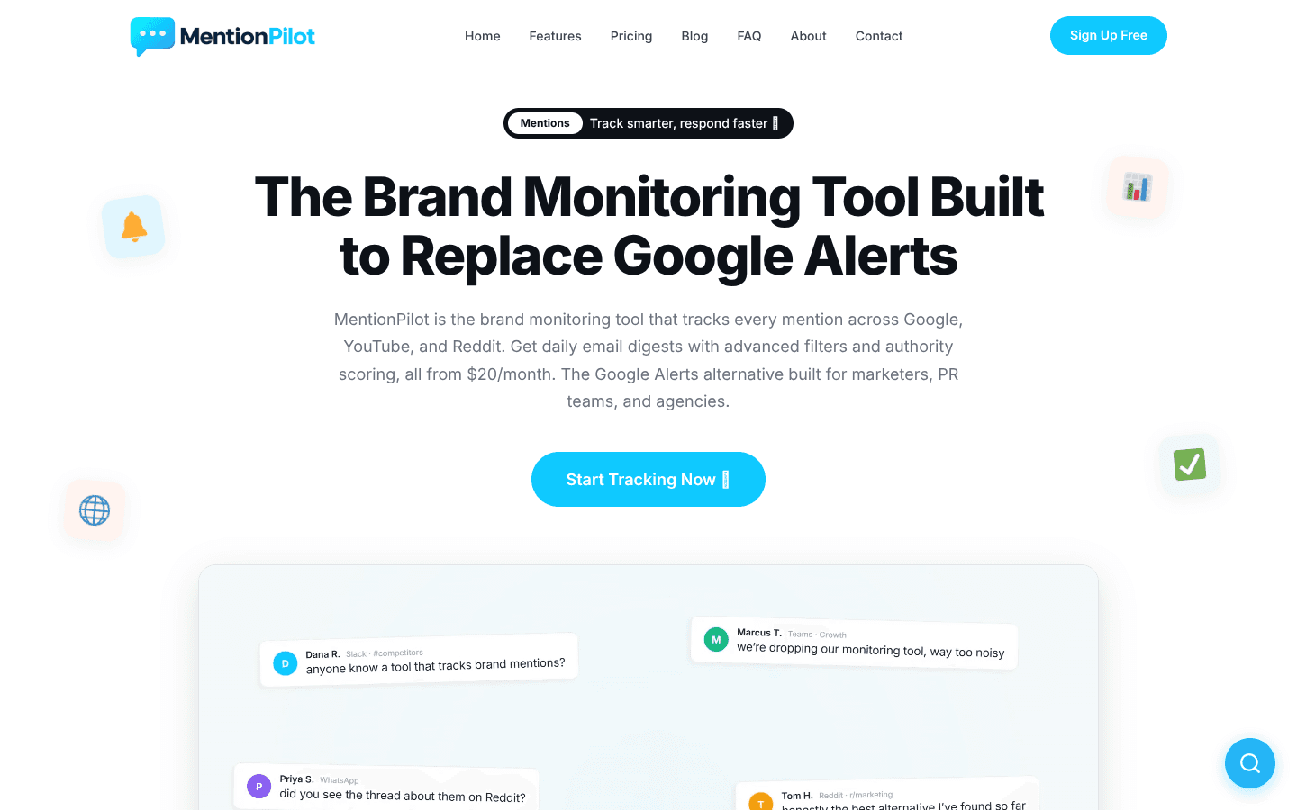 mentionpilot.com screenshot