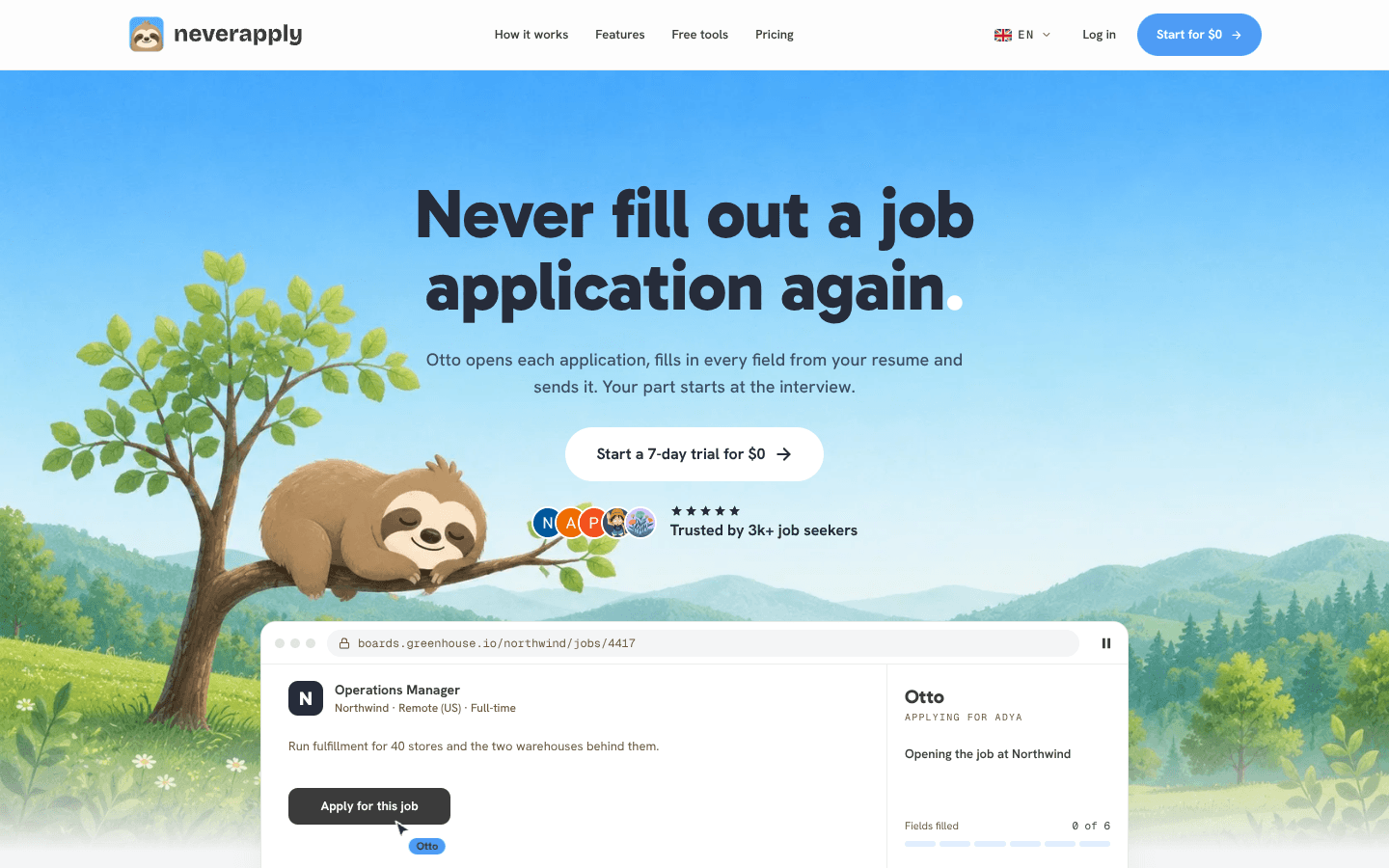 neverapply.co product preview