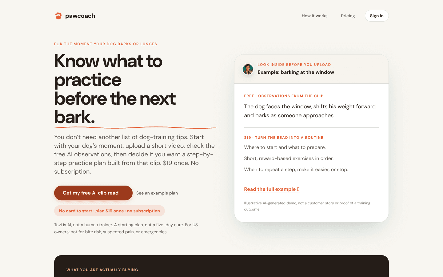 pawcoach.dog screenshot